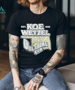 Koe Wetzel Merch Oklahoma Sun shirt