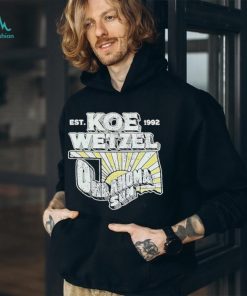 Koe Wetzel Merch Oklahoma Sun shirt