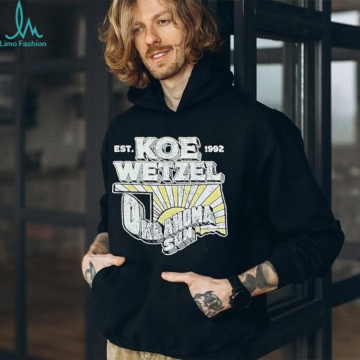 Koe Wetzel Merch Oklahoma Sun shirt