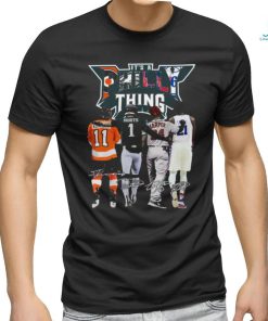 Konecny Hurts Harper and Embiid It’s A Philly Thing Signatures Shirt