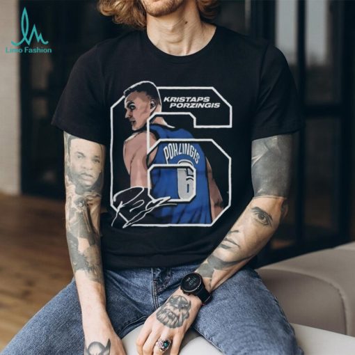 Kristaps Porzingis Dallas #6 NBA T Shirts