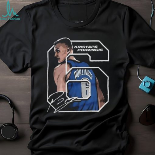 Kristaps Porzingis Dallas #6 NBA T Shirts