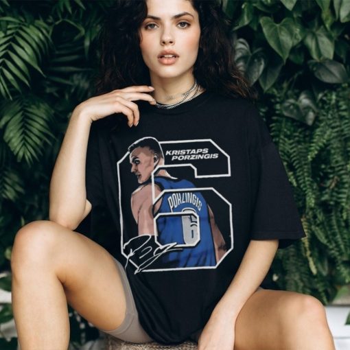 Kristaps Porzingis Dallas #6 NBA T Shirts