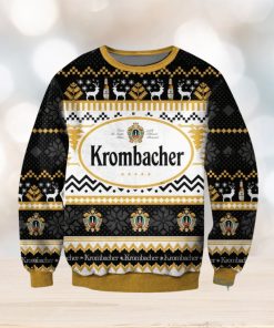 Krombacher 3D Ugly Christmas Sweater Christmas Gift