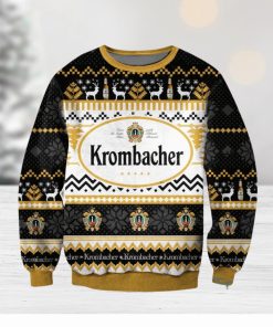 Krombacher 3D Ugly Christmas Sweater Christmas Gift