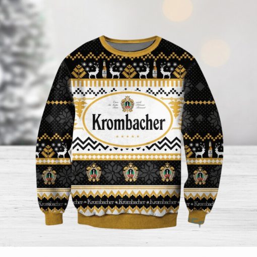 Krombacher 3D Ugly Christmas Sweater Christmas Gift