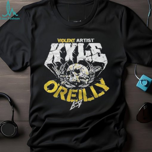 Kyle O’Reilly Violent Artist skull T shirt t shirt