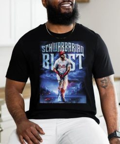 Kyle schwarber the schwarbarian blasts another nlcs home run home decor poster shirt, hoodie, sweater, long sleeve and tank top Kyle schwarber the schwarbarian blasts another nlcs home run home decor poster shirt