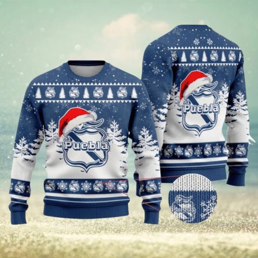 LIGA MX Club Puebla Special Christmas Ugly Sweater Ideal for Men & Women