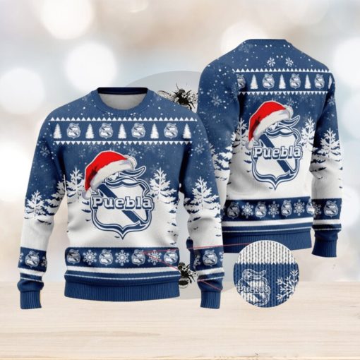 LIGA MX Club Puebla Special Christmas Ugly Sweater Ideal for Men & Women