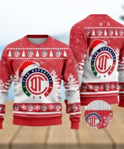 LIGA MX Deportivo Toluca Special Christmas Ugly Sweater Printed New Gift For Men And Women