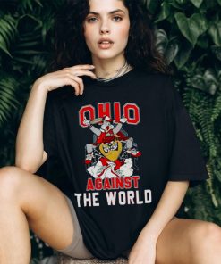 LOONEY TOONEY OHIO STATE BUCKEYES AGAINST THE WORLD SHIRT