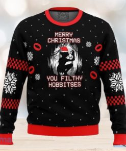 LOTR Filthy Hobitses Ugly Christmas Sweater Best Gift For Men And Women