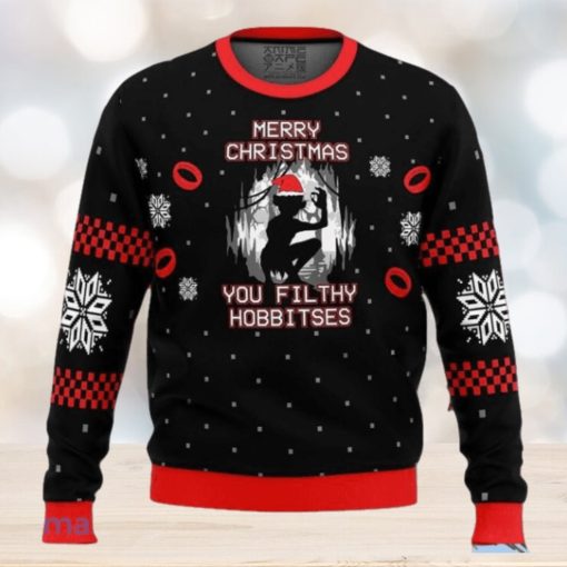 LOTR Filthy Hobitses Ugly Christmas Sweater Best Gift For Men And Women