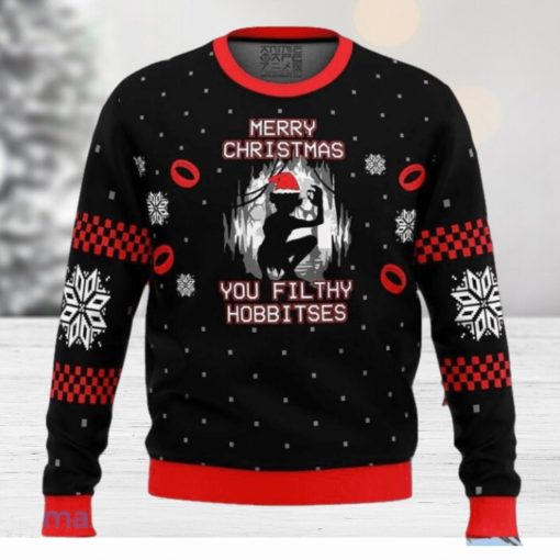 LOTR Filthy Hobitses Ugly Christmas Sweater Best Gift For Men And Women