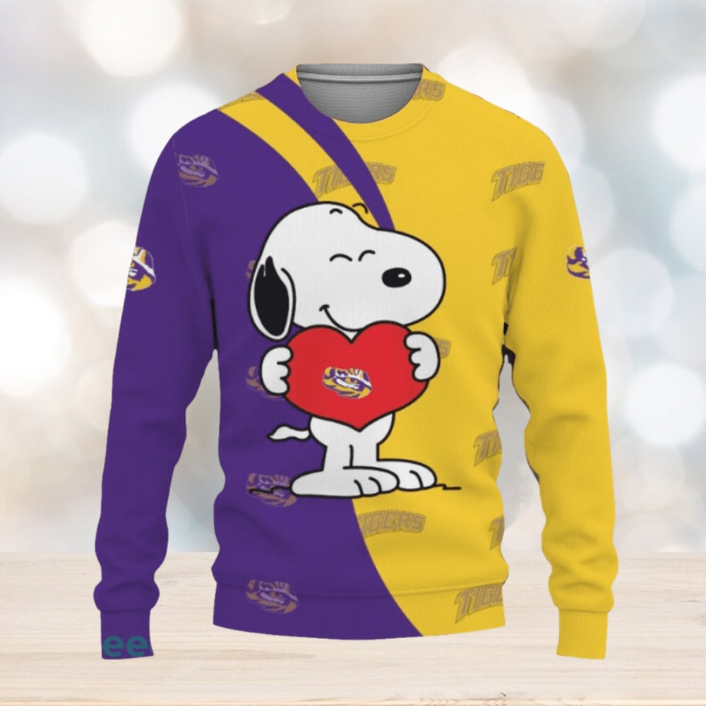 Yellow discount snoopy sweatshirt