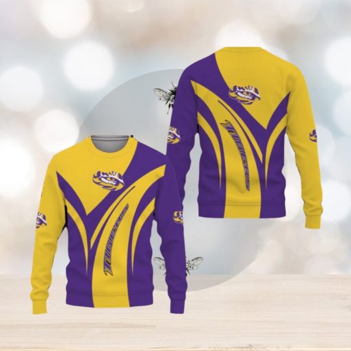 LSU Tigers merican Football Champion Day Ugly Christmas Sweater Men And Women Gift For Fans Holidays