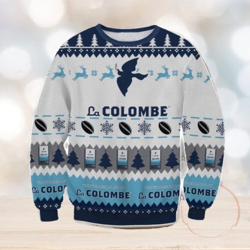 La Colombe 3D Ugly Christmas Sweater Christmas Gift