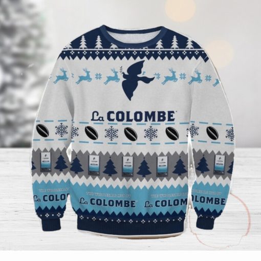 La Colombe 3D Ugly Christmas Sweater Christmas Gift