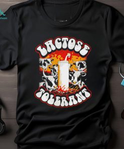 Lactose tolerant dairy cow T shirt