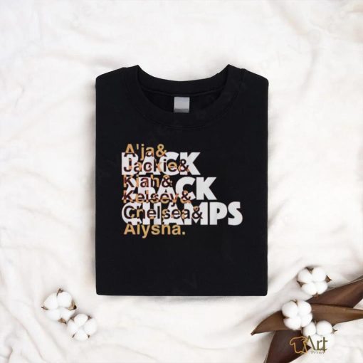Las Vegas Aces Ampersand Back To Back Champs shirt