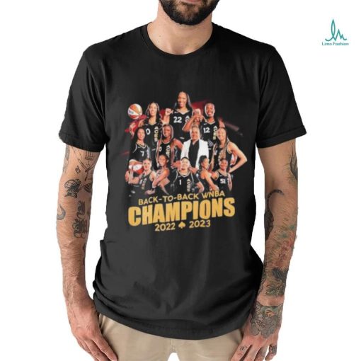 Las Vegas Aces Back To Back Wnba Champions 2022  2023 T Shirt