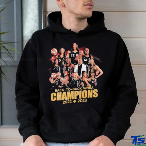 Las Vegas Aces Back To Back Wnba Champions 2022  2023 T Shirt