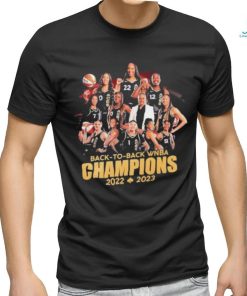 Las Vegas Aces Back To Back Wnba Champions 2022 2023 T Shirt