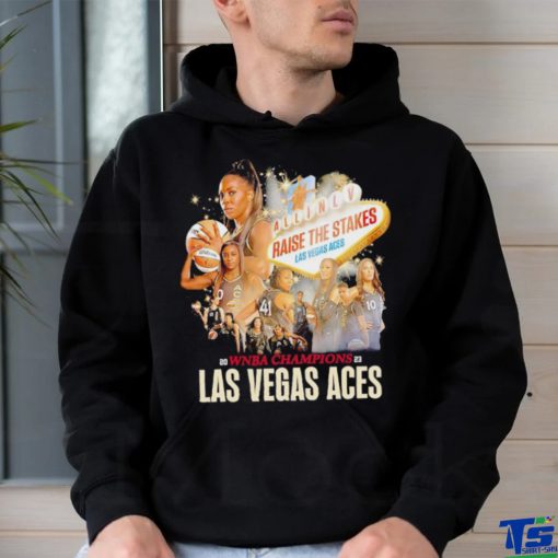 Las Vegas Aces Raise The Stakes WNBA Champions 2023 shirt