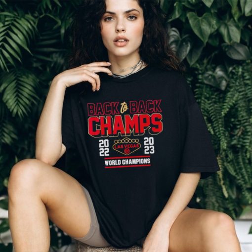 Las Vegas Aces back to back Champs 2022 2023 World Champions shirt