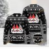 Baltimore Ravens NFL American Football Team Cardigan Style Christmas Ugly Xmas Sweater