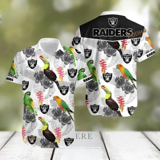 Las Vegas Raiders NFL Hawaiian Shirt shirt