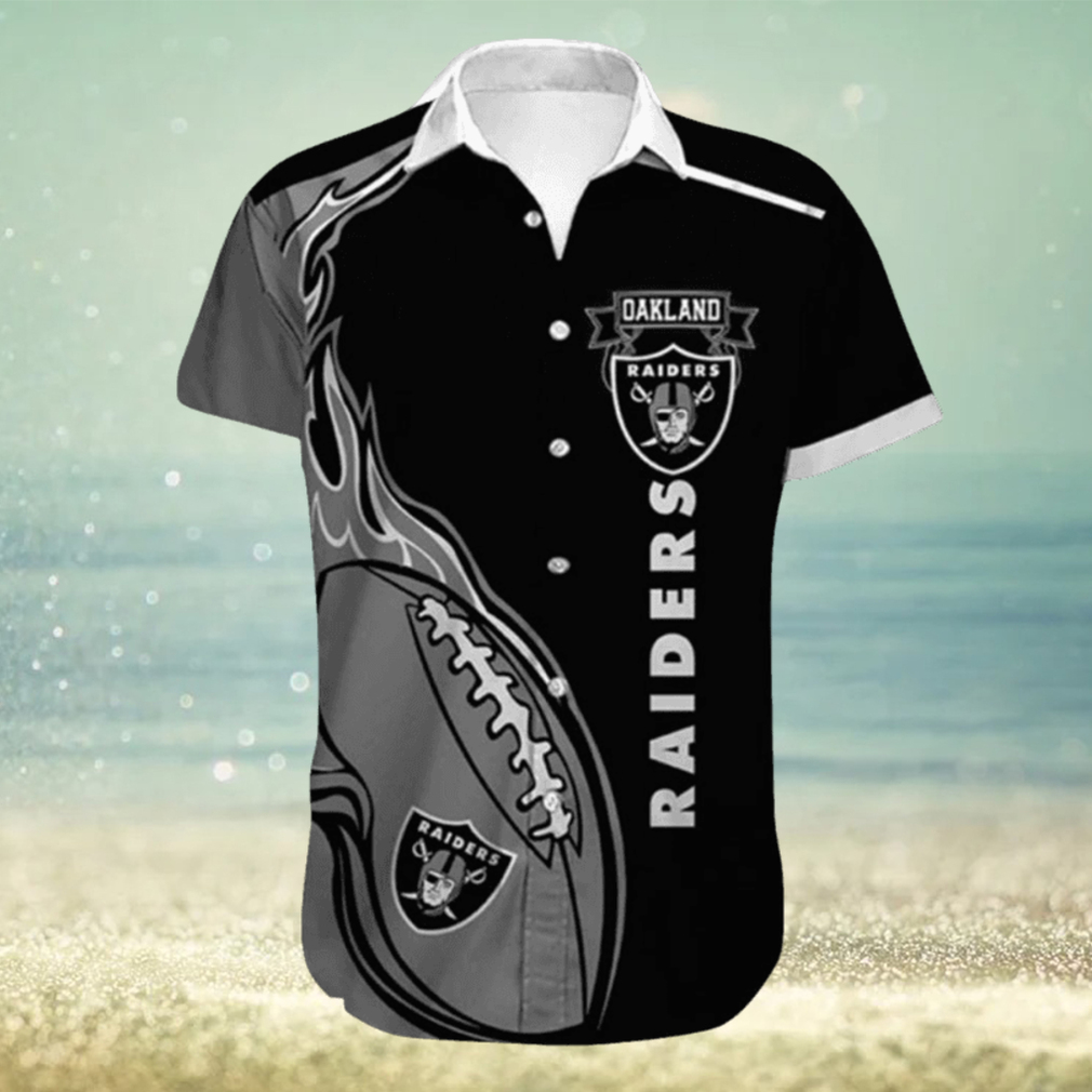 Las Vegas Raiders NFL Hawaiian Shirt Gift For Football Coach - Limotees