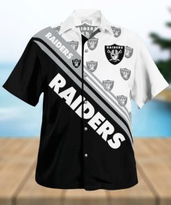 Las Vegas Raiders Standard Paradise Palm 3D Hawaiian Shirt Best For Fans Beach Gift For Men And Women