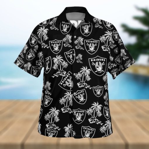 Las Vegas Raiders Tropical 3D Hawaiian Shirt Best For Fans Beach Gift For Men And Women