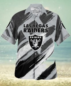 Las Vegas Raiders Vintage Luau 3D Hawaiian Shirt Best For Fans Beach Gift For Men And Women