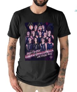Las vegas aces are back to back wNBA champions shirt