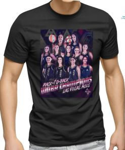 Las vegas aces are back to back wNBA champions shirt