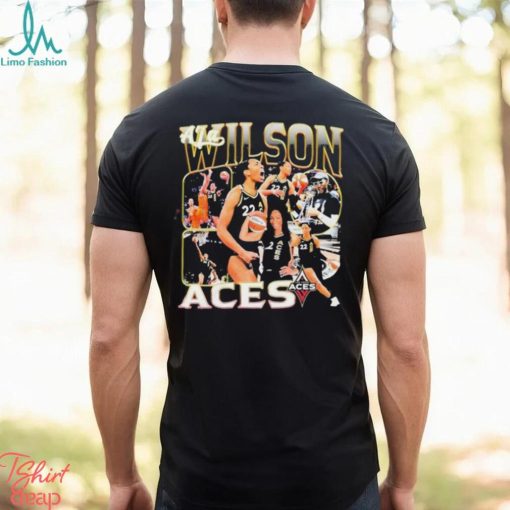 Las vegas aces championship a’ja wilson shirt