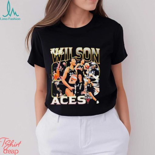 Las vegas aces championship a’ja wilson shirt