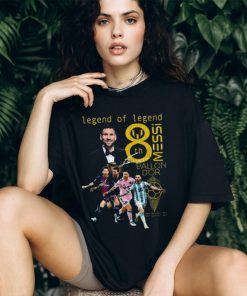 Legend Of Legend 8Th Ballon D'or Messi Shirt