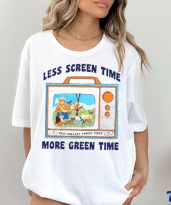 Less Screen Time More Green Time shirt