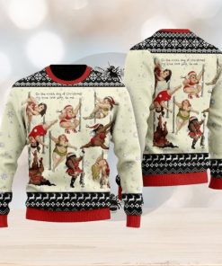 Let It Snow Red Truck Christmas Ugly Sweater Funny Gift For Men And Women Family Holidays