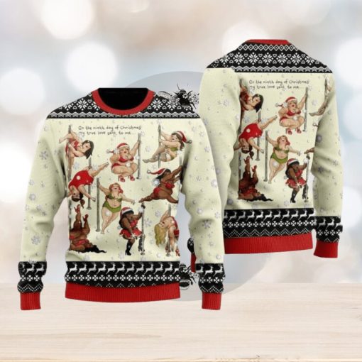 Let It Snow Red Truck Christmas Ugly Sweater Funny Gift For Men And Women Family Holidays