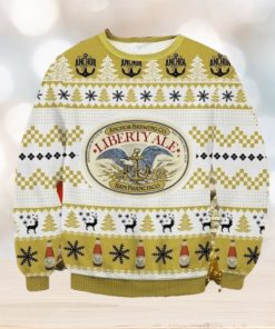 Liberty Ale Anchor Brewing Company San Francisco Ugly Christmas Sweater Impressive Gift For Men And Women