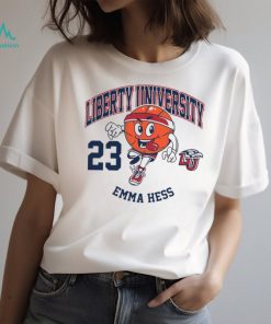 Liberty NCAA Basketball Emma Hess Fashion T Shirt