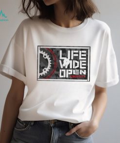 Life Wide Open Chain & Sprocket shirt