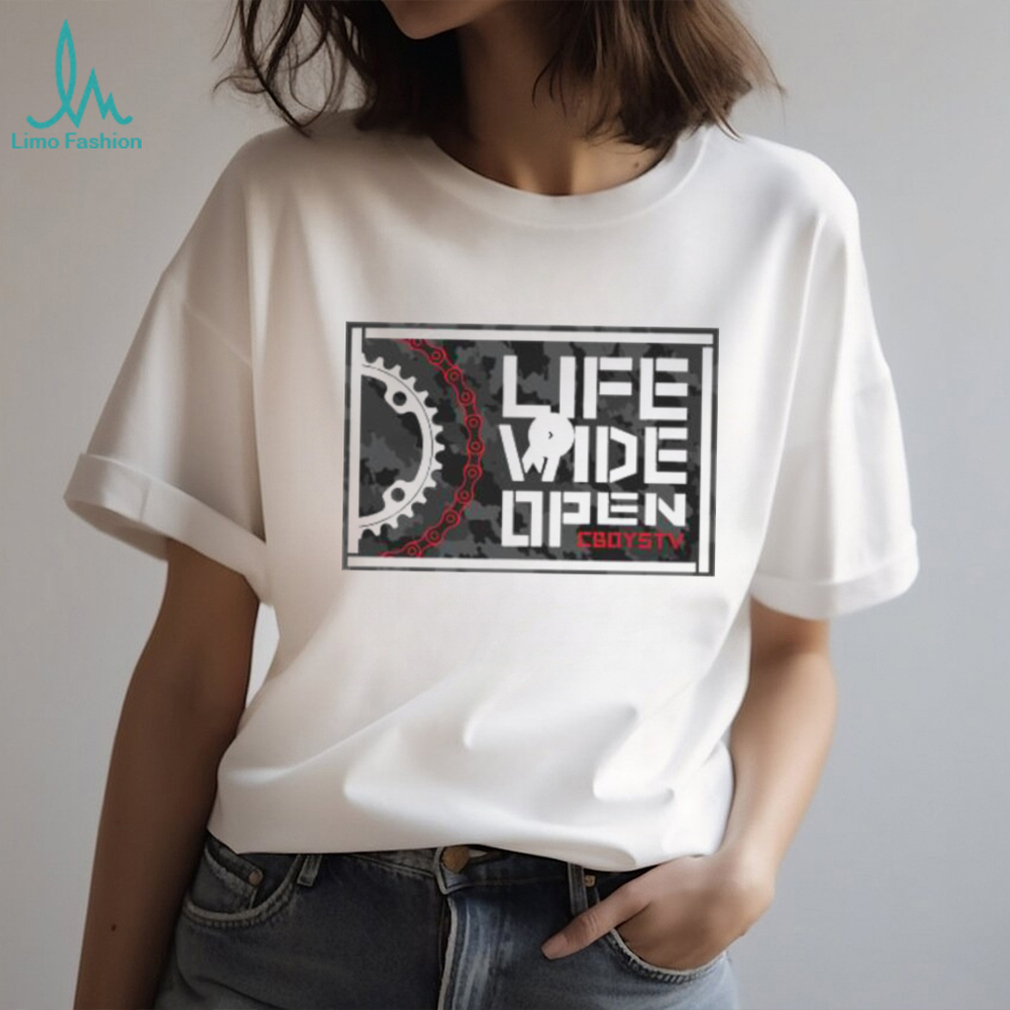 Life Wide Open Chain & Sprocket shirt Life Wide Open Chain & Sprocket shirt