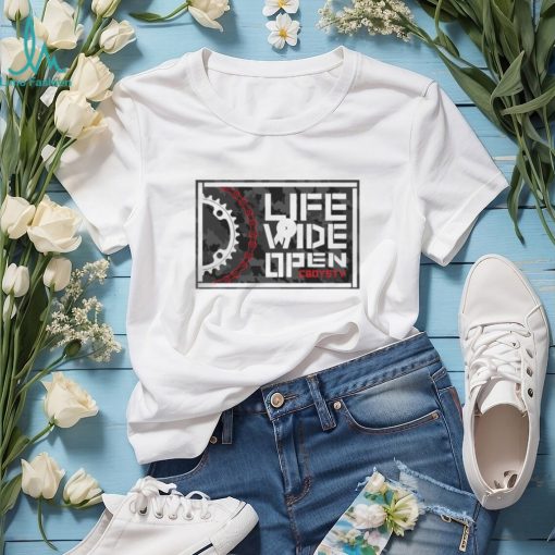Life Wide Open Chain & Sprocket shirt