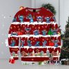 Carolina Panthers Santa Christmas Sweater